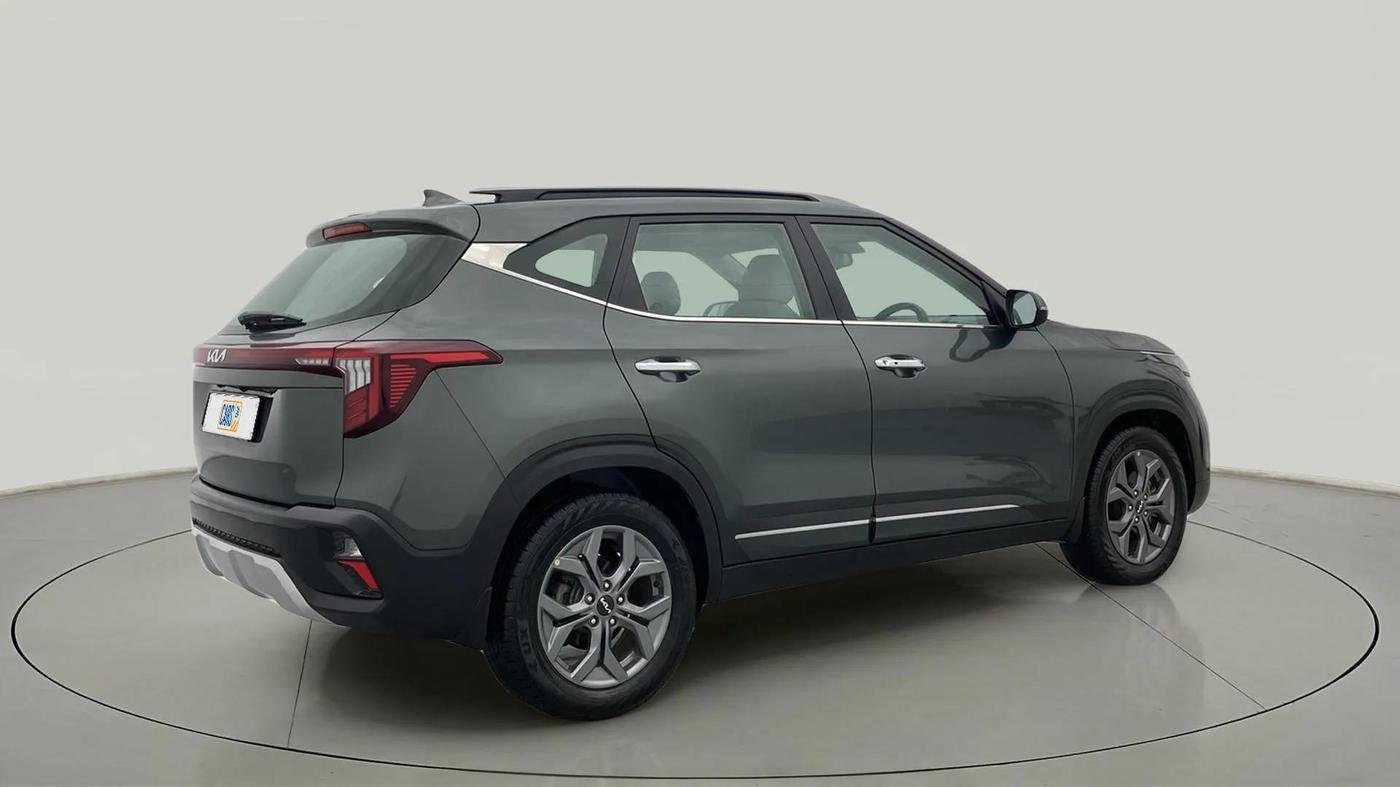 2023 KIA SELTOS HTX PETROL 1.5, Petrol, Manual, 8,961 km, Right Back Diagonal