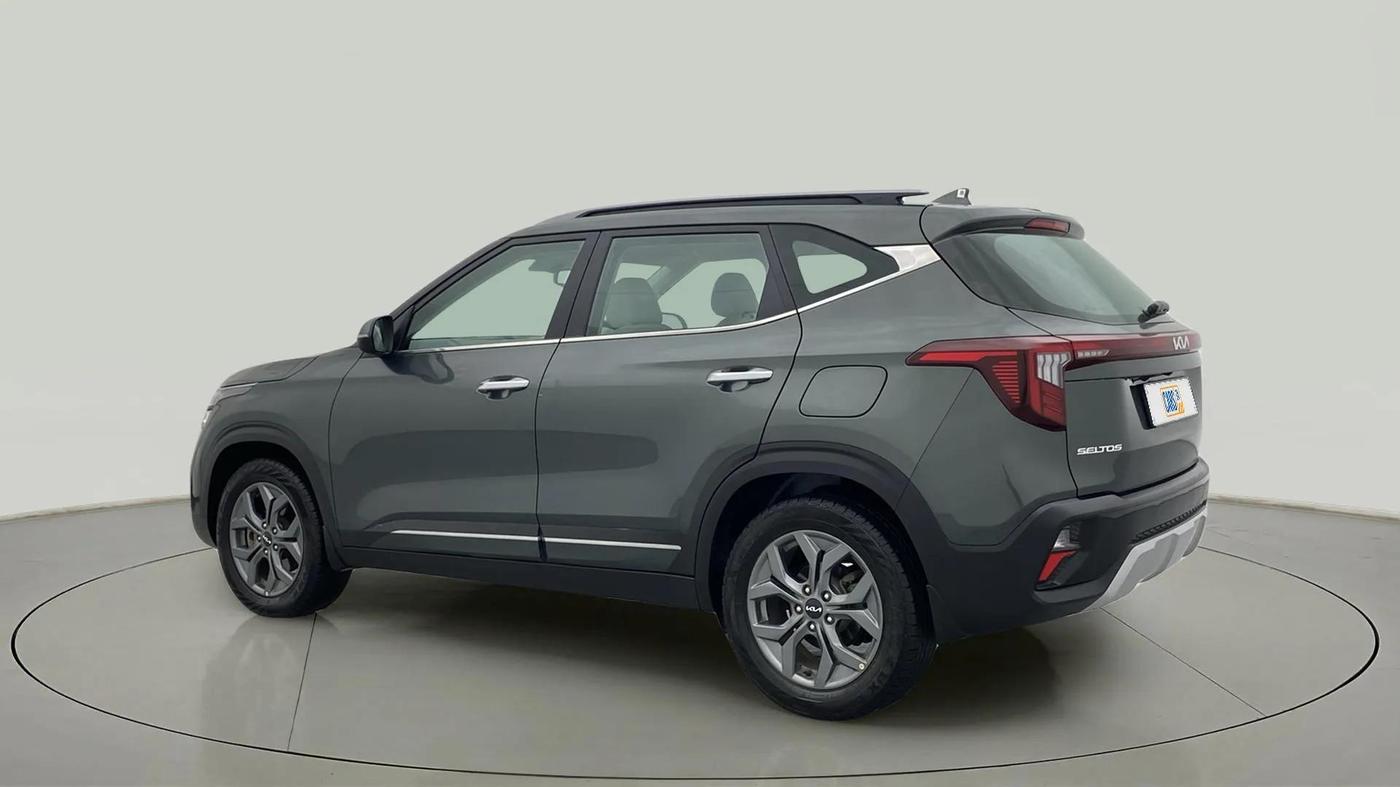 2023 KIA SELTOS HTX PETROL 1.5, Petrol, Manual, 8,961 km, Left Back Diagonal
