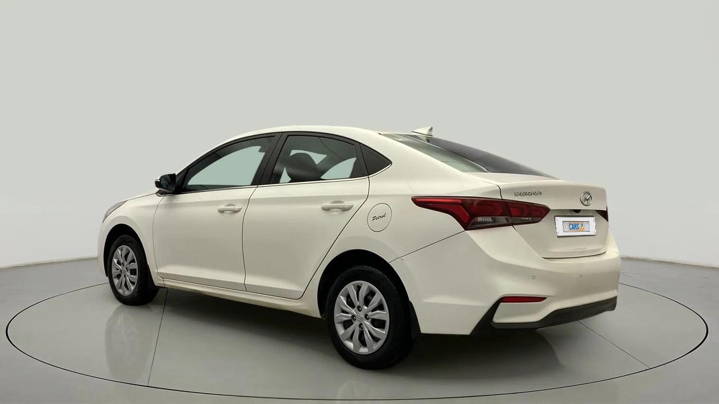 2018 Hyundai Verna 1.4 EX PETROL, Petrol, Manual, 95,110 km, Left Back Diagonal