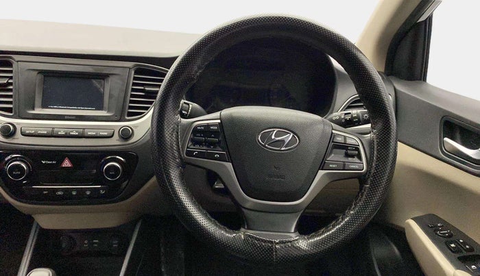 2018 Hyundai Verna 1.4 EX PETROL, Petrol, Manual, 95,110 km, Steering Wheel Close Up