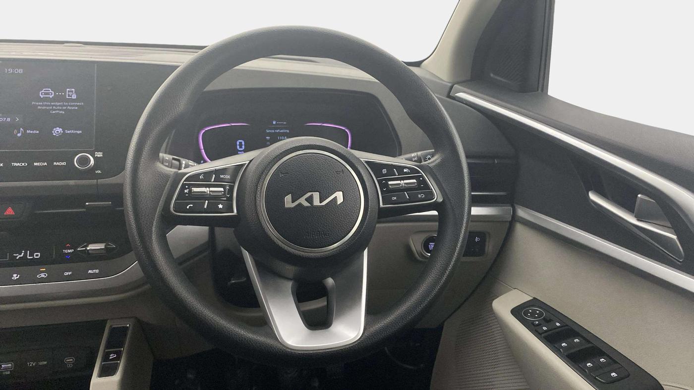 2022 KIA CARENS PRESTIGE PLUS 1.5 DIESEL 7 STR, Diesel, Manual, 37,726 km, Steering Wheel Close Up