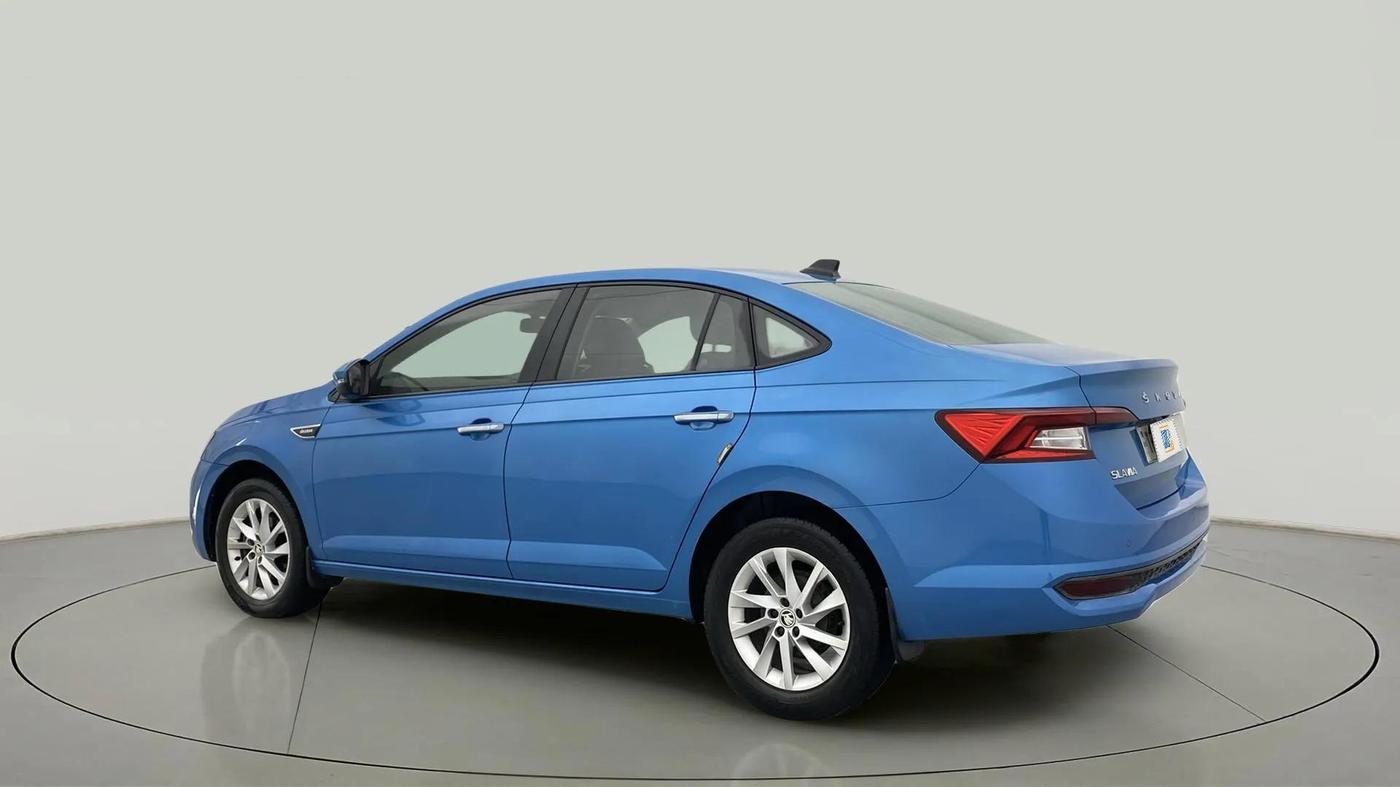 2023 Skoda SLAVIA Ambition Plus 1.0 TSI MT, Petrol, Manual, 76,644 km, Left Back Diagonal