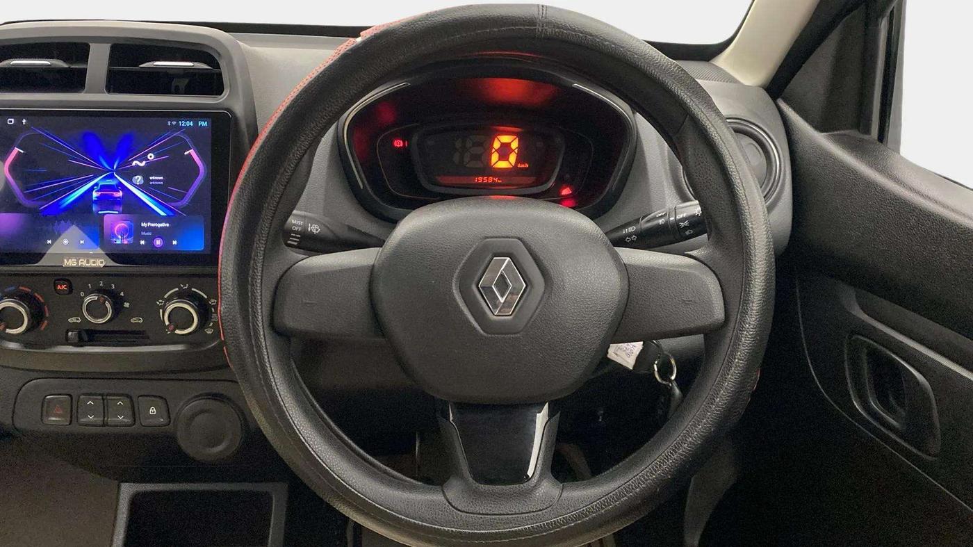 2017 Renault Kwid RXT 1.0, Petrol, Manual, 19,573 km, Steering Wheel Close Up