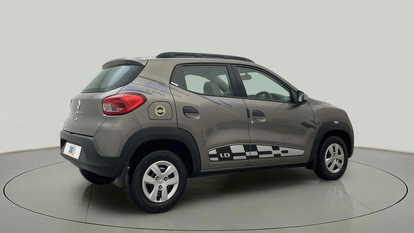 2017 Renault Kwid RXT 1.0, Petrol, Manual, 19,573 km, Right Back Diagonal