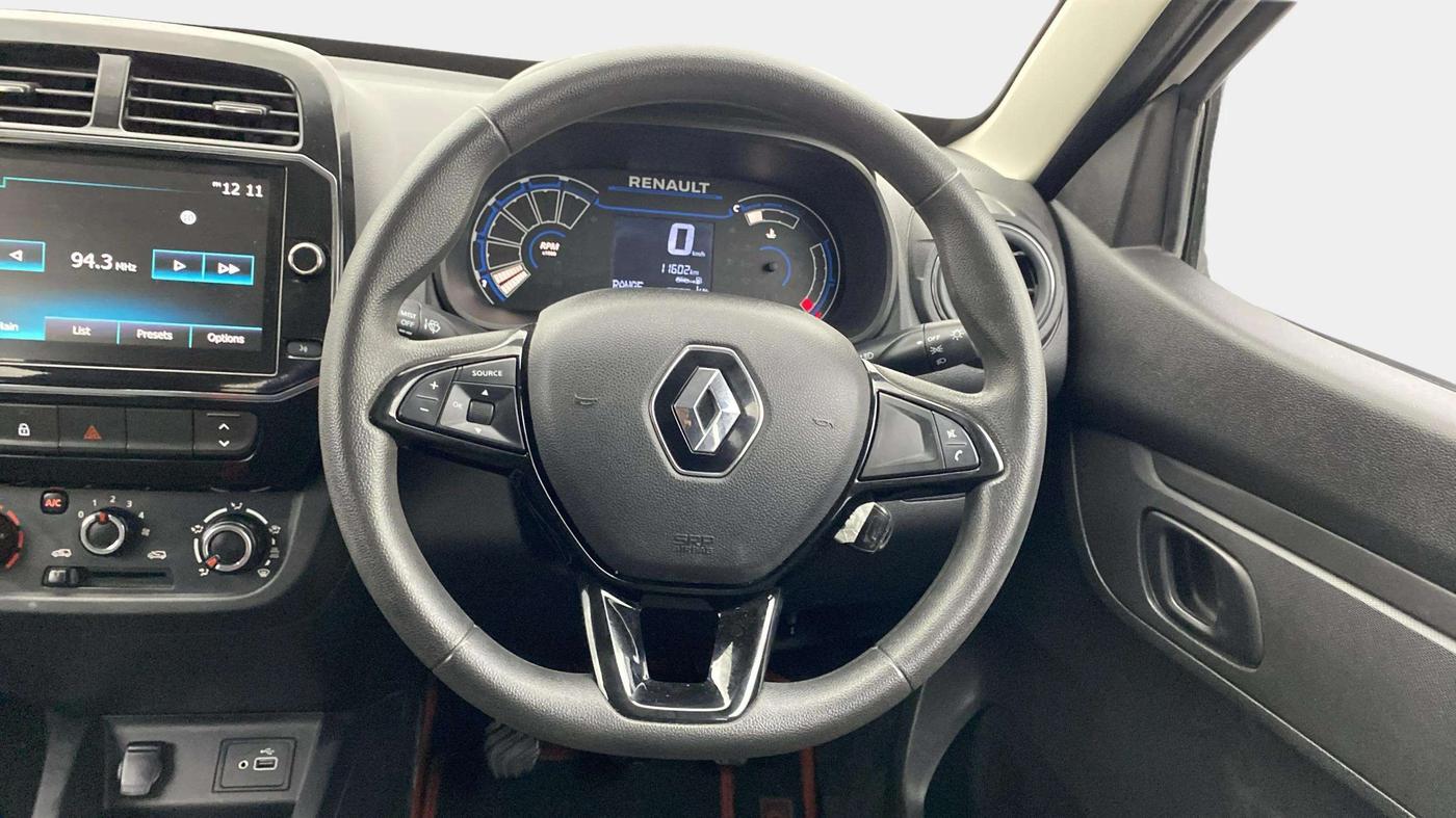 2023 Renault Kwid RXT 1.0, Petrol, Manual, 11,724 km, Steering Wheel Close Up
