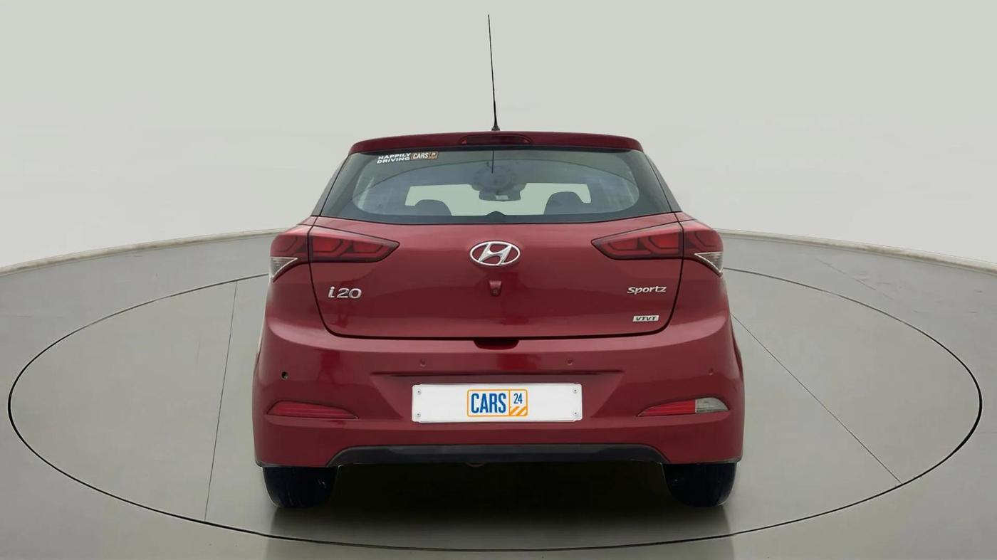 2015 Hyundai Elite i20 SPORTZ 1.2, Petrol, Manual, 80,227 km, Back/Rear