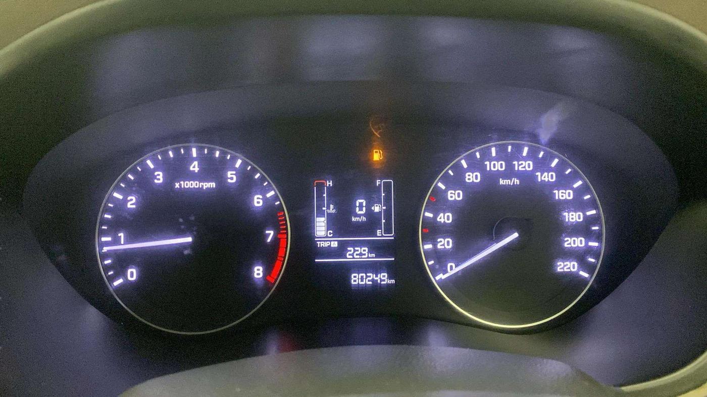 2015 Hyundai Elite i20 SPORTZ 1.2, Petrol, Manual, 80,227 km, Odometer Image
