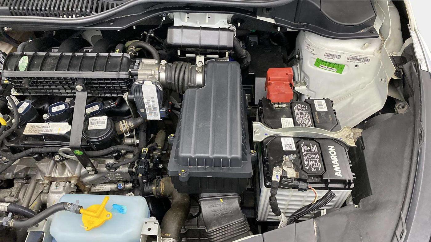 2023 Tata ALTROZ XTA, Petrol, Automatic, 13,461 km, Engine View - Left