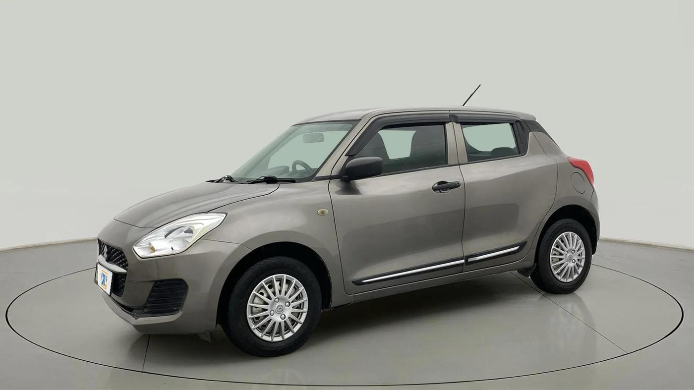 2021 Maruti Swift LXI, Petrol, Manual, 90,496 km, Left Front Diagonal