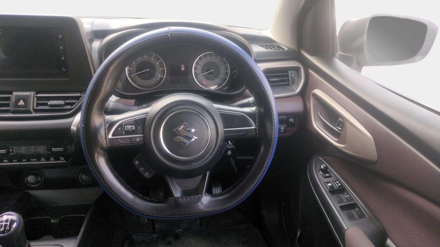 2024 Maruti FRONX DELTA PLUS 1.2MT, Petrol, Manual, 22,783 km, Steering Wheel Close Up