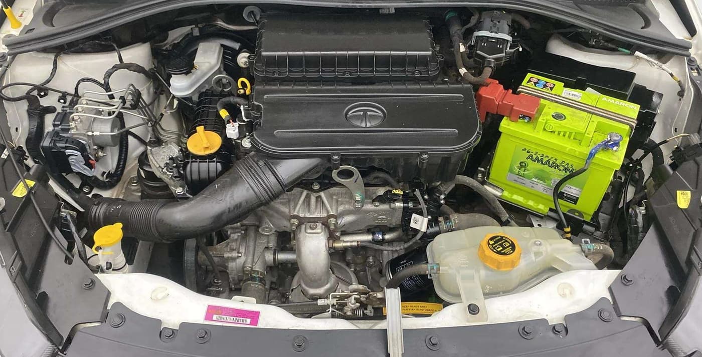 2022 Tata TIGOR XZ PLUS CNG, CNG, Manual, 39,683 km, Engine View