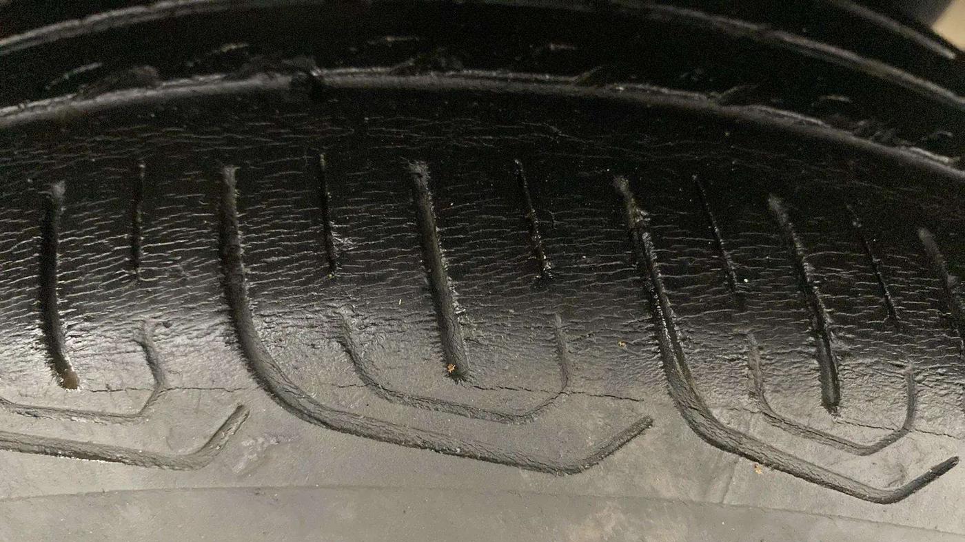 2022 Tata TIGOR XZ PLUS CNG, CNG, Manual, 39,683 km, Left Rear Tyre Tread