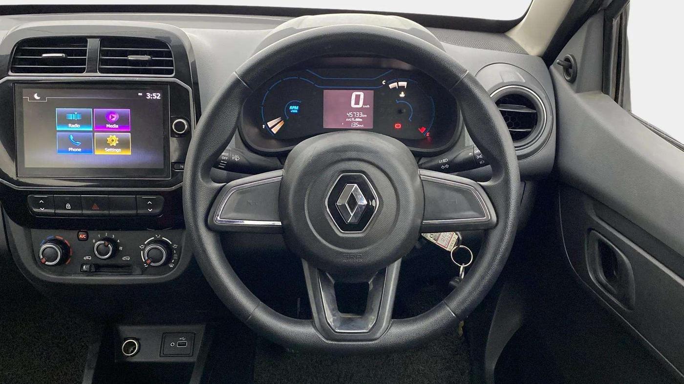 2020 Renault Kwid RXT 0.8, Petrol, Manual, 45,753 km, Steering Wheel Close Up