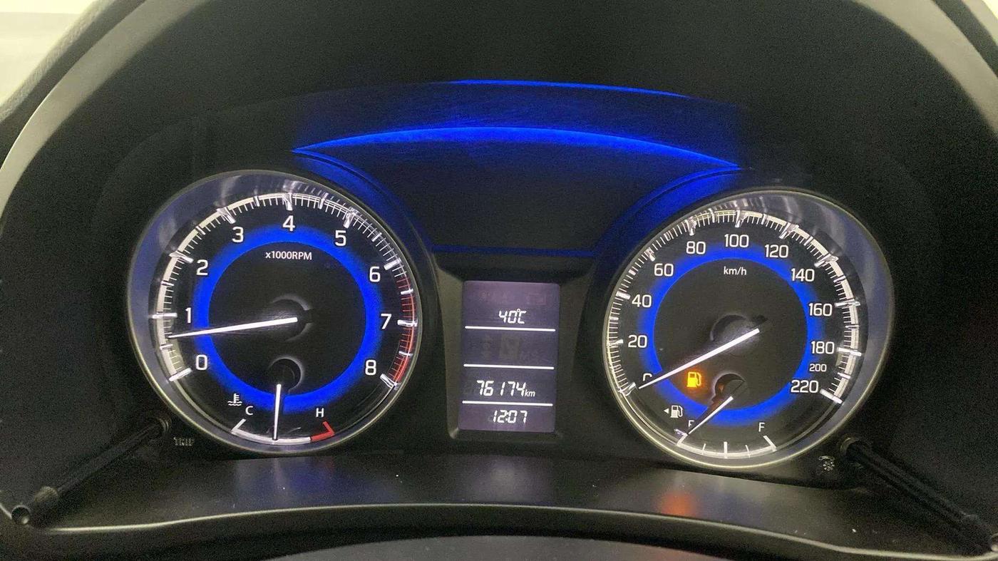 2016 Maruti Baleno DELTA PETROL 1.2, Petrol, Manual, 76,258 km, Odometer Image