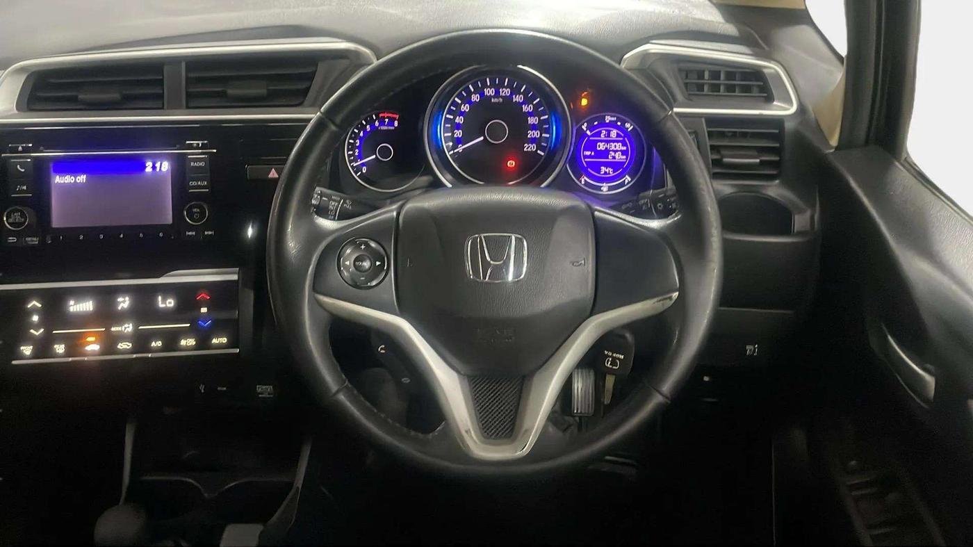2018 Honda Jazz 1.2L I-VTEC V, Petrol, Manual, 64,299 km, Steering Wheel Close Up