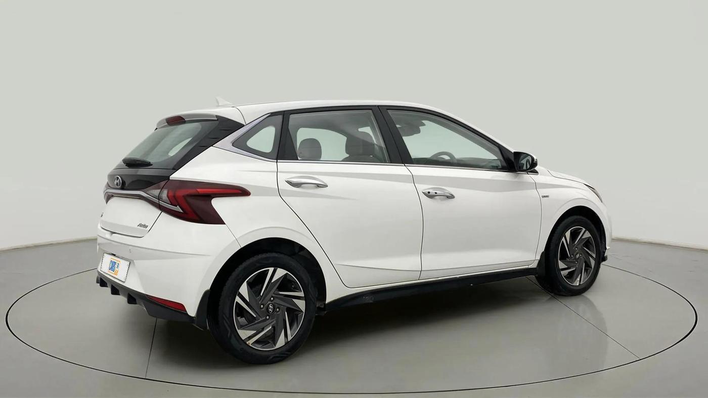 2021 Hyundai NEW I20 ASTA 1.2 AT, Petrol, Automatic, 27,393 km, Right Back Diagonal