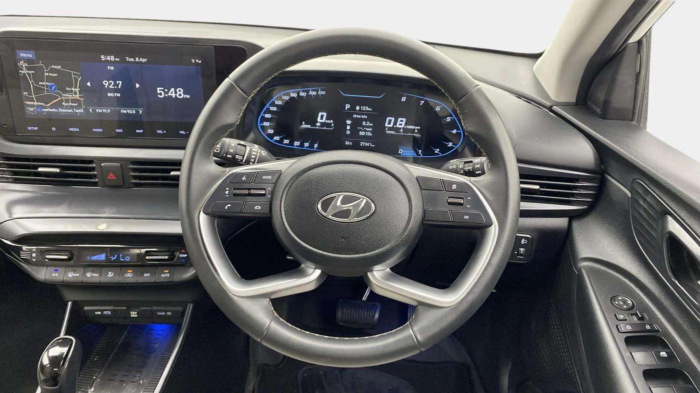 2021 Hyundai NEW I20 ASTA 1.2 AT, Petrol, Automatic, 27,393 km, Steering Wheel Close Up