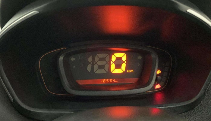 2017 Renault Kwid CLIMBER 1.0, Petrol, Manual, 18,572 km, Odometer Image