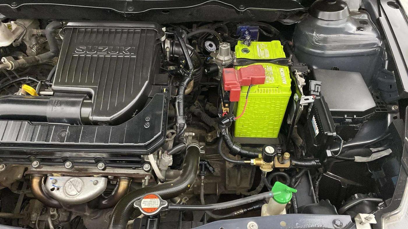 2018 Maruti Ciaz ZETA 1.4  MT PETROL, CNG, Manual, 50,672 km, Engine View - Left