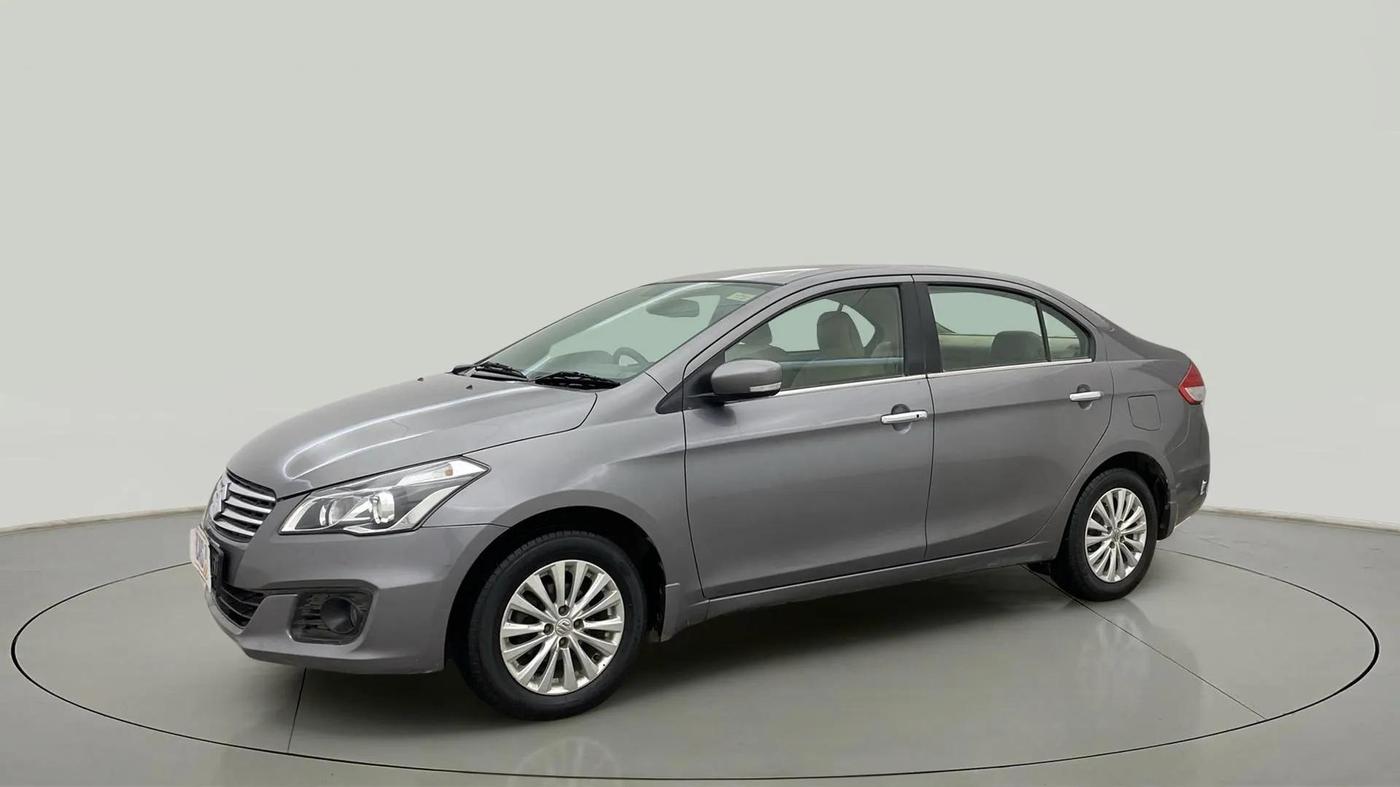 2018 Maruti Ciaz ZETA 1.4  MT PETROL, CNG, Manual, 50,672 km, Left Front Diagonal