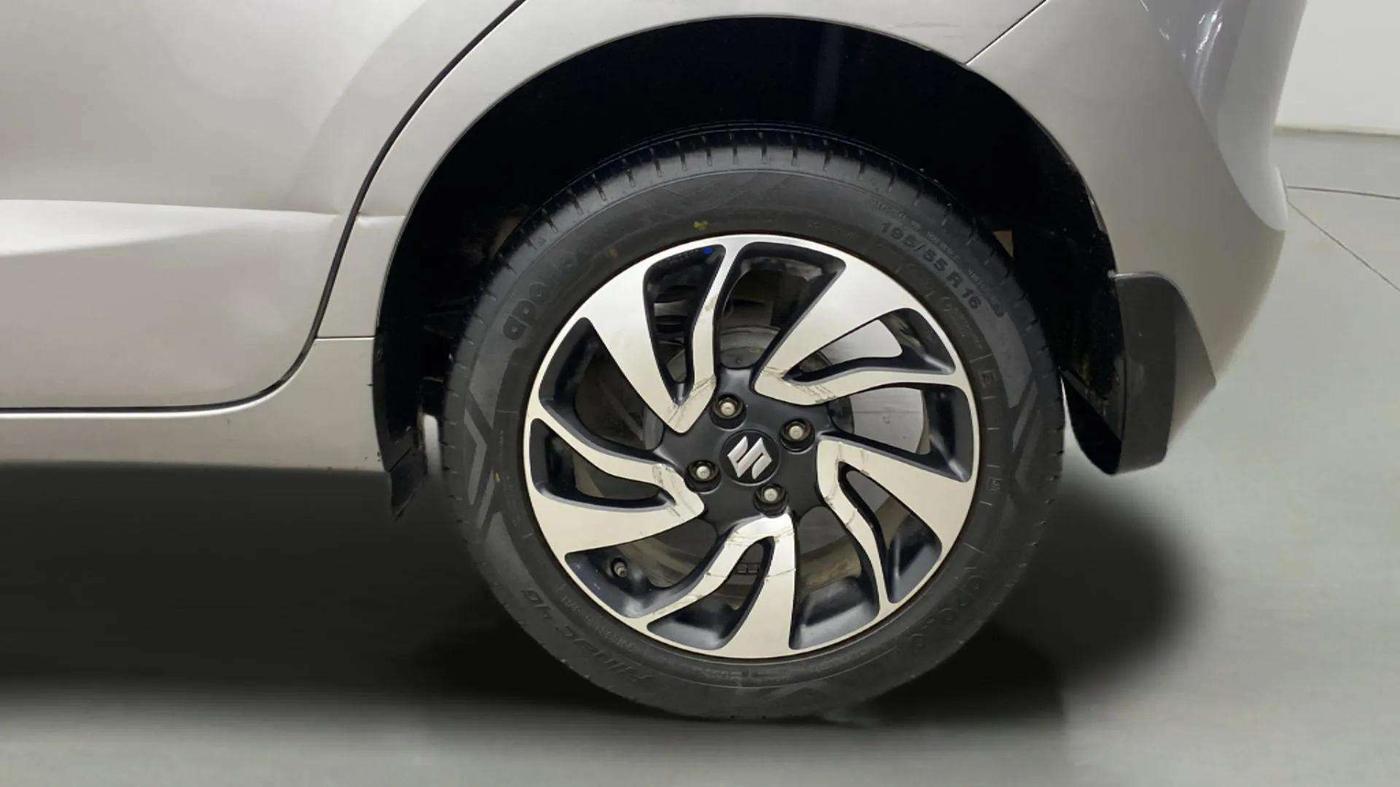 2019 Maruti Baleno ALPHA CVT PETROL 1.2, Petrol, Automatic, 26,001 km, Left Rear Wheel