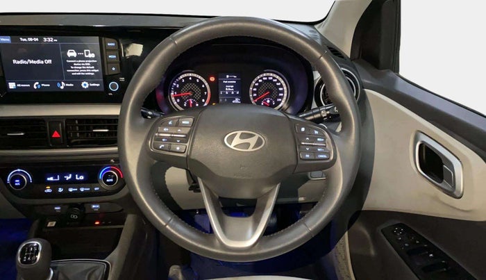 2024 Hyundai GRAND I10 NIOS ASTA 1.2 KAPPA VTVT, Petrol, Manual, 4,715 km, Steering Wheel Close Up