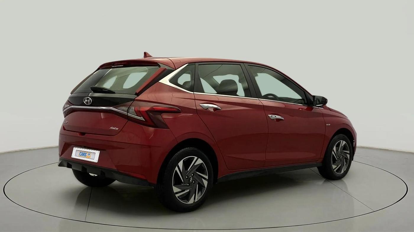 2021 Hyundai NEW I20 Asta 1.0 GDI Turbo IMT, Petrol, Manual, 9,683 km, Right Back Diagonal