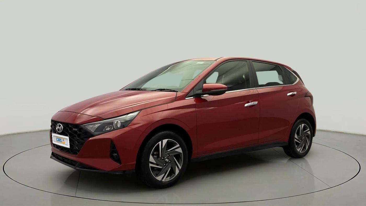 2021 Hyundai NEW I20 Asta 1.0 GDI Turbo IMT, Petrol, Manual, 9,683 km, Left Front Diagonal