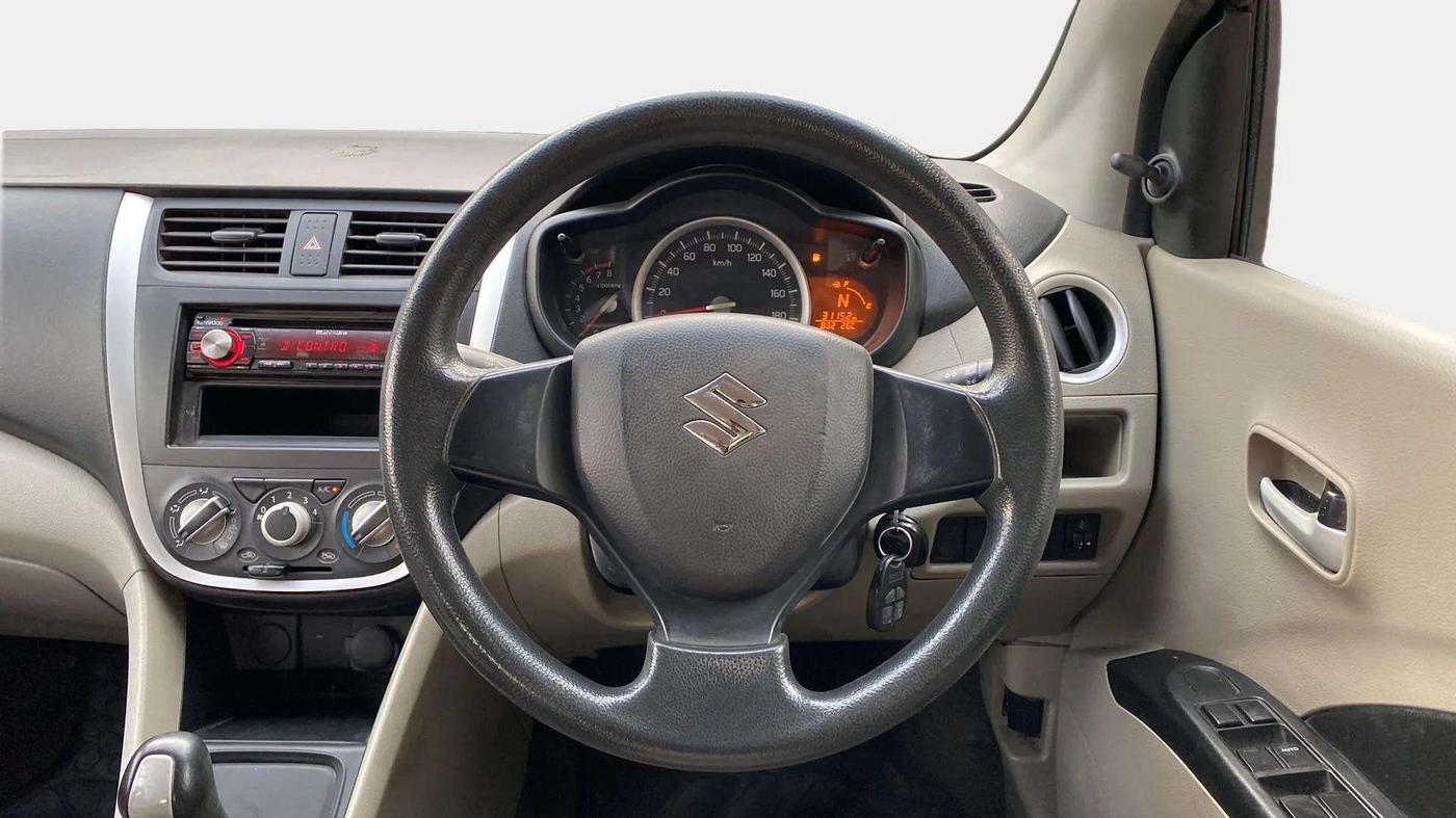 2015 Maruti Celerio VXI AMT, Petrol, Automatic, 31,160 km, Steering Wheel Close Up