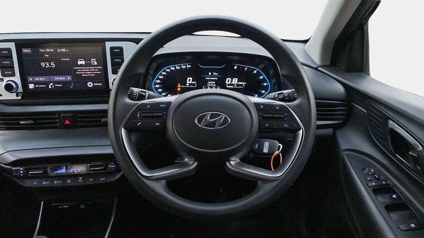 2022 Hyundai NEW I20 SPORTZ 1.2 MT, Petrol, Manual, 28,164 km, Steering Wheel Close Up