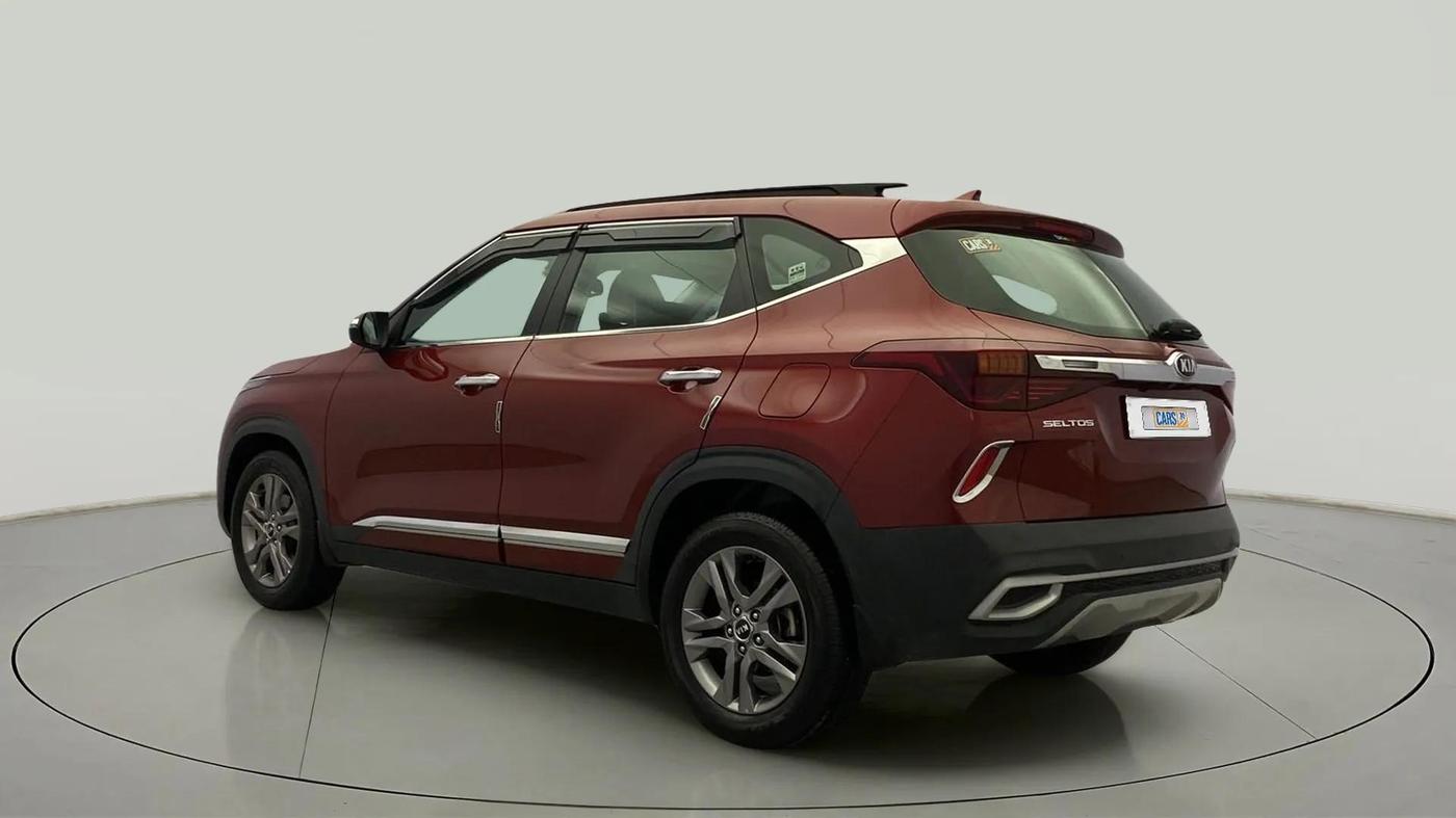 2020 KIA SELTOS HTX 1.5 PETROL, Petrol, Manual, 47,343 km, Left Back Diagonal