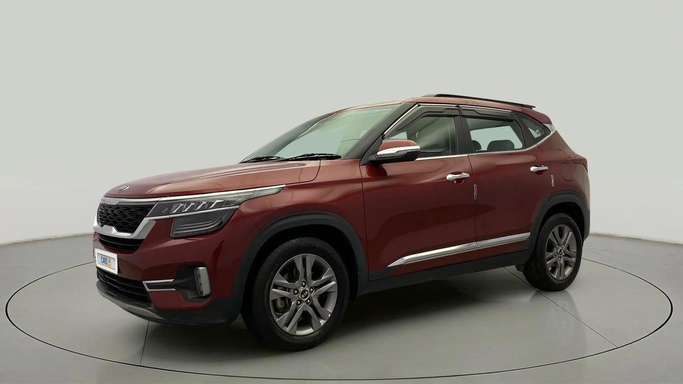 2020 KIA SELTOS HTX 1.5 PETROL, Petrol, Manual, 47,343 km, Left Front Diagonal