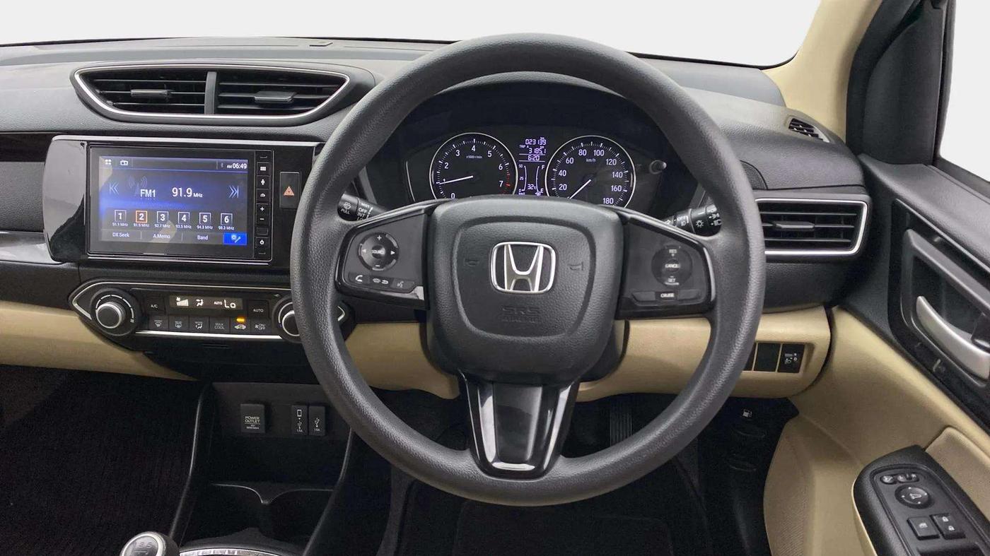 2020 Honda Amaze 1.2L I-VTEC VX, Petrol, Manual, 23,332 km, Steering Wheel Close Up