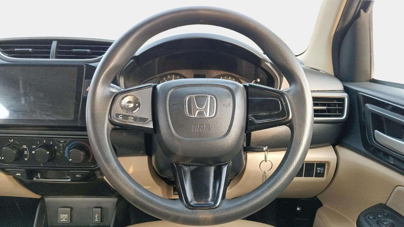 2021 Honda Amaze 1.2L I-VTEC S, Petrol, Manual, 52,618 km, Steering Wheel Close Up