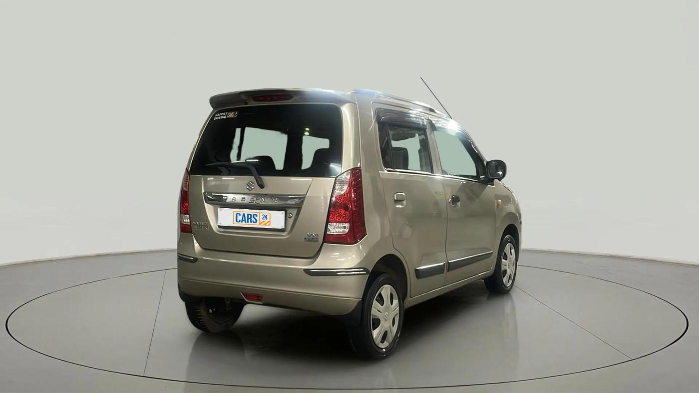 2016 Maruti Wagon R 1.0 VXI AMT, Petrol, Automatic, 55,182 km, Right Back Diagonal