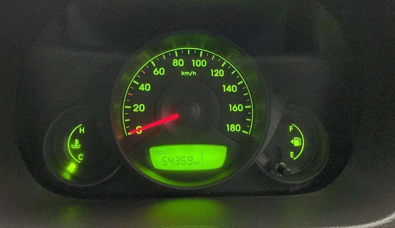 2017 Hyundai Eon ERA +, Petrol, Manual, 54,445 km, Odometer Image