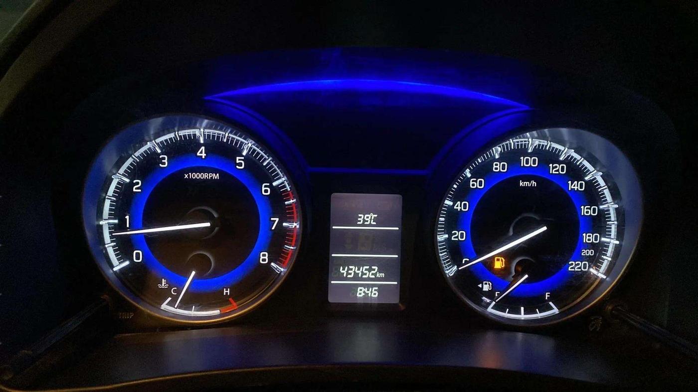 2020 Maruti Baleno DELTA PETROL 1.2, Petrol, Manual, 43,450 km, Odometer Image