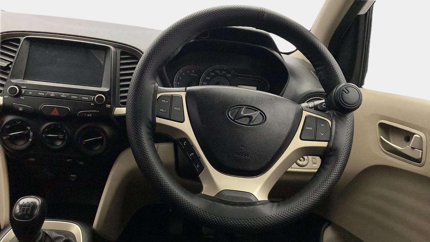 2019 Hyundai NEW SANTRO SPORTZ MT, Petrol, Manual, 33,002 km, Steering Wheel Close Up