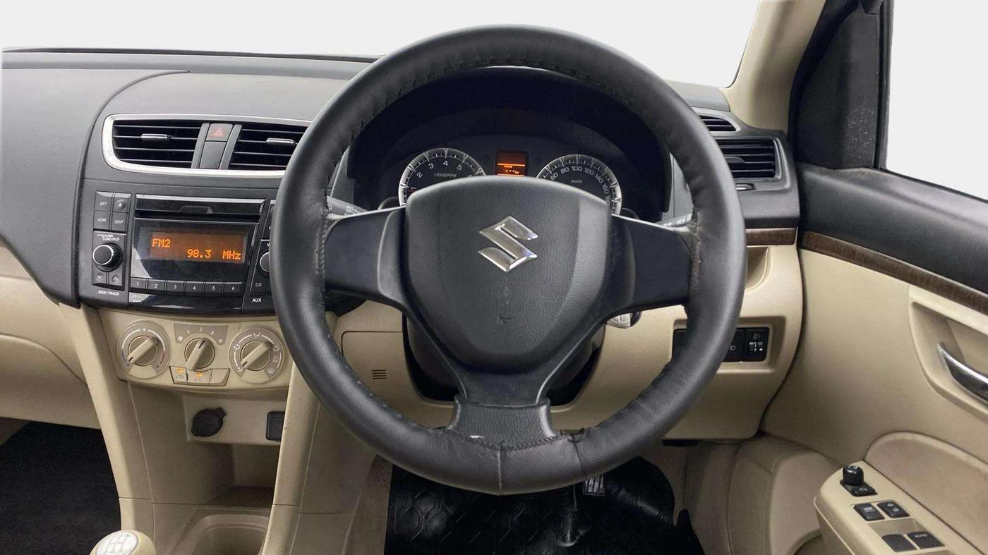 2016 Maruti Swift Dzire VXI, Petrol, Manual, 36,823 km, Steering Wheel Close Up