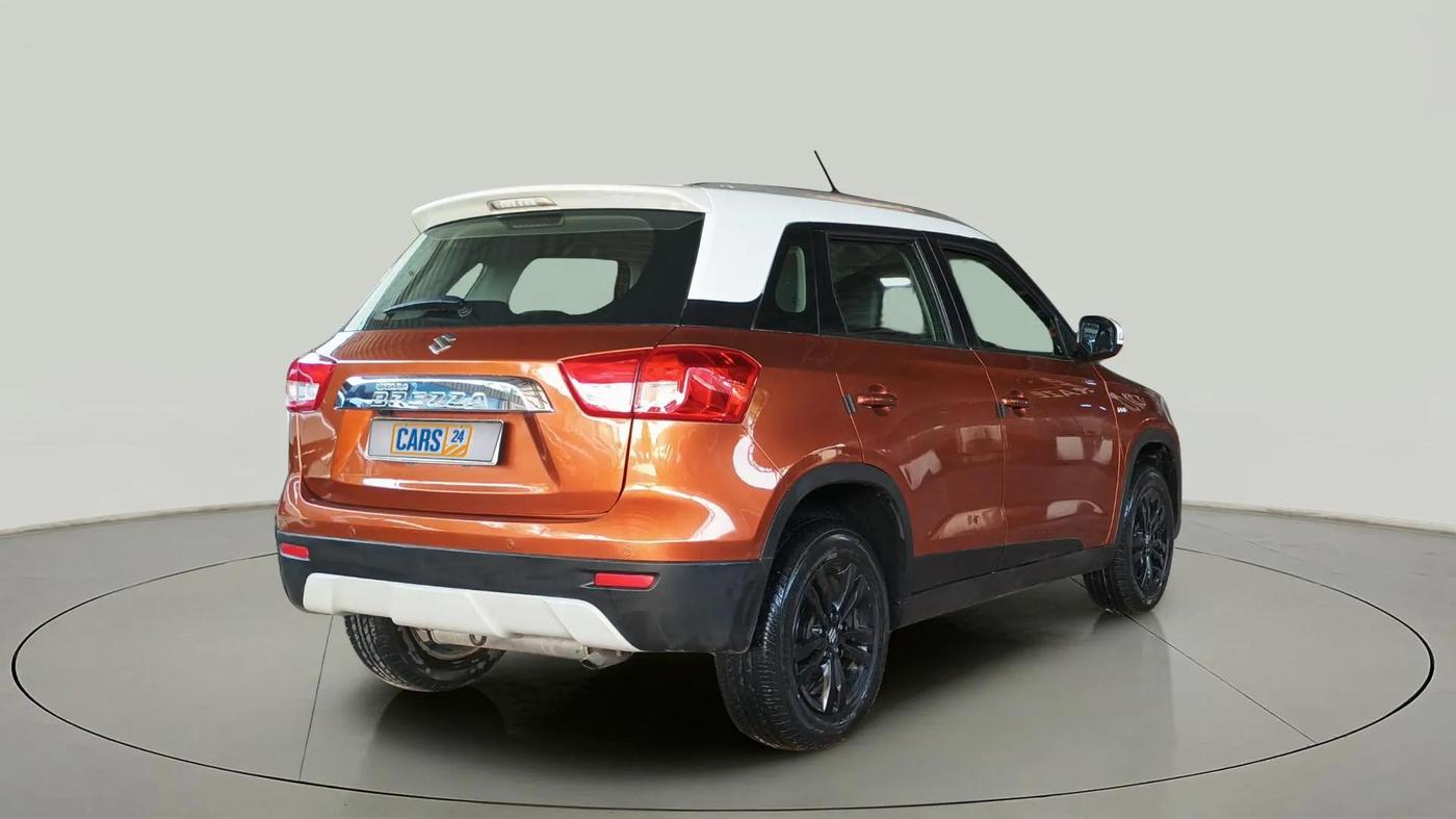 2019 Maruti Vitara Brezza ZDI PLUS DUAL TONE, Diesel, Manual, 40,179 km, Right Back Diagonal