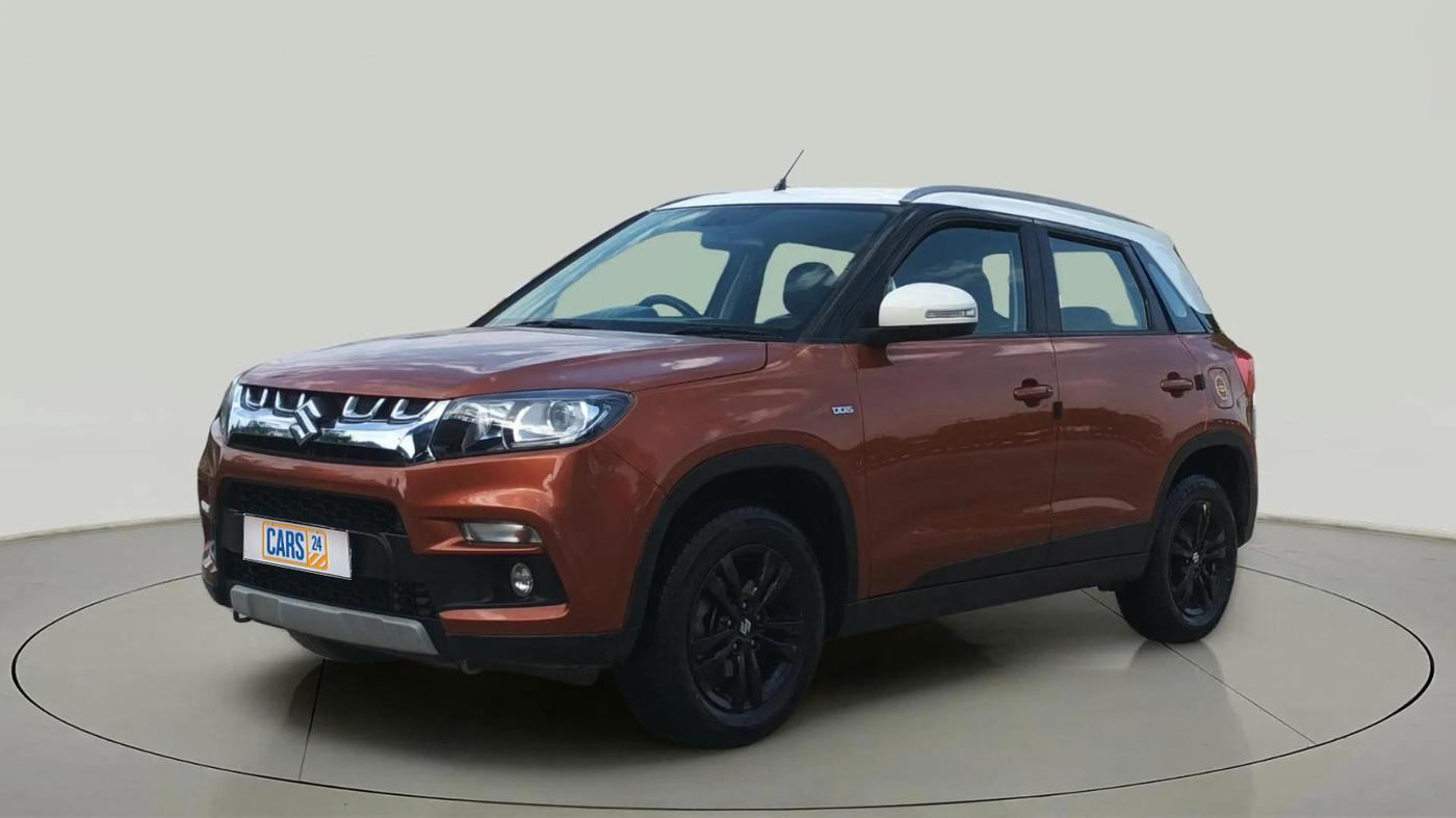 2019 Maruti Vitara Brezza ZDI PLUS DUAL TONE, Diesel, Manual, 40,179 km, Left Front Diagonal