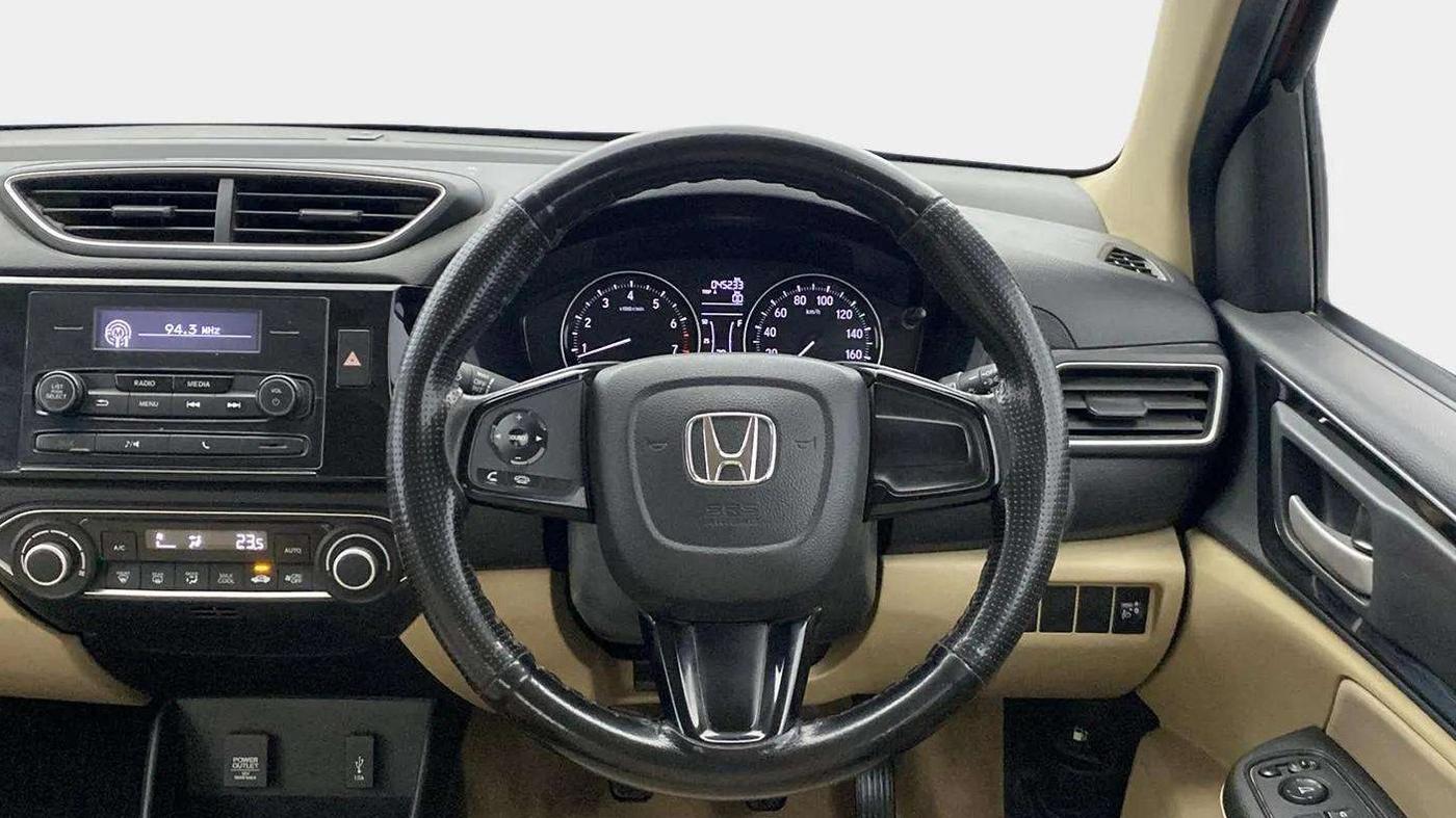 2020 Honda Amaze 1.2L I-VTEC V, Petrol, Manual, 45,214 km, Steering Wheel Close Up