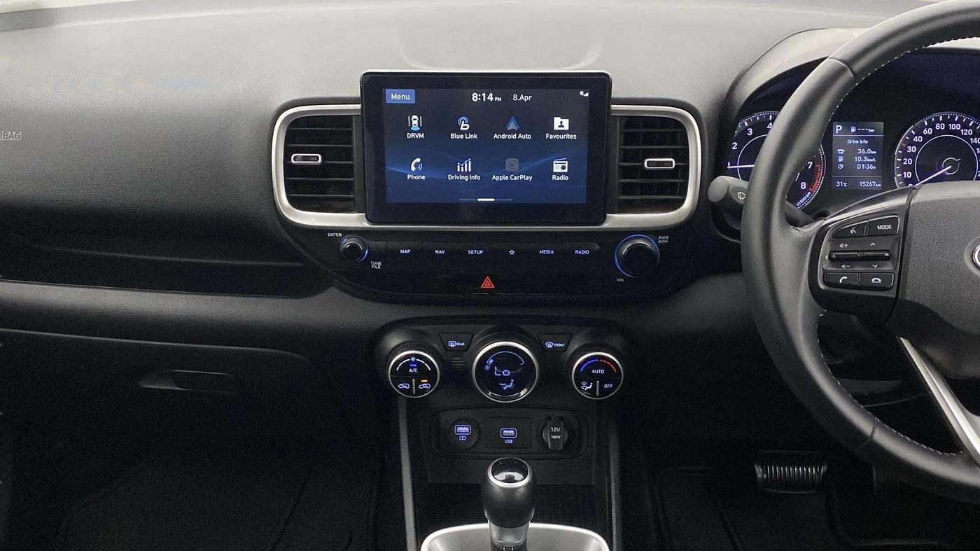 2019 Hyundai VENUE SX PLUS 1.0 TURBO DCT, Petrol, Automatic, 15,232 km, Air Conditioner