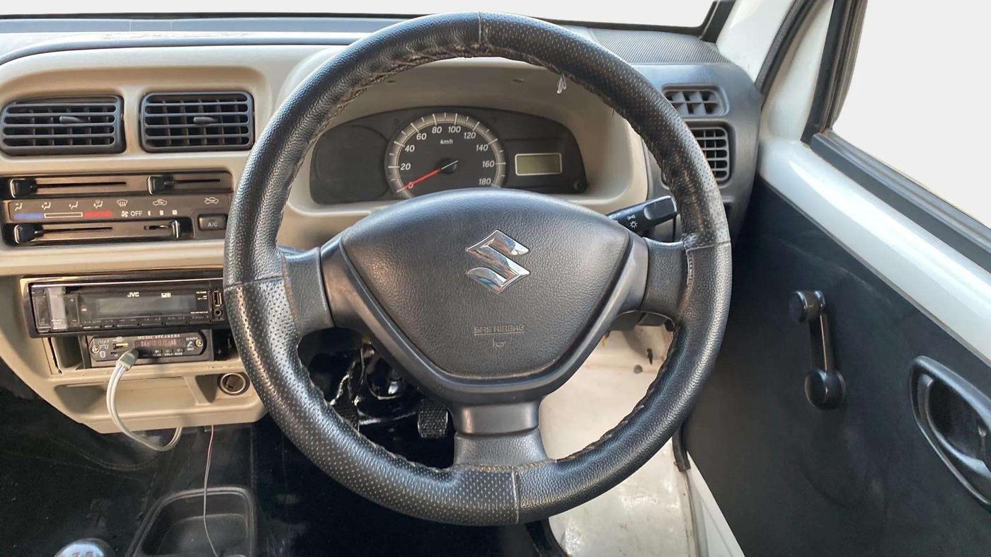 2020 Maruti Eeco 5 STR WITH A/C+HTR, CNG, Manual, 60,028 km, Steering Wheel Close Up