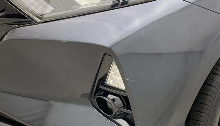 2021 Hyundai NEW I20 SPORTZ 1.2 MT, Petrol, Manual, 18,200 km, Front bumper - Minor scratches