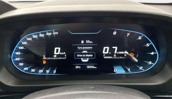 2021 Hyundai NEW I20 SPORTZ 1.2 MT, Petrol, Manual, 18,200 km, Odometer Image