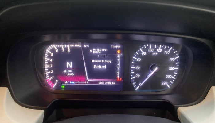 2023 Tata PUNCH CREATIVE  AMT, Petrol, Automatic, 27,386 km, Odometer Image