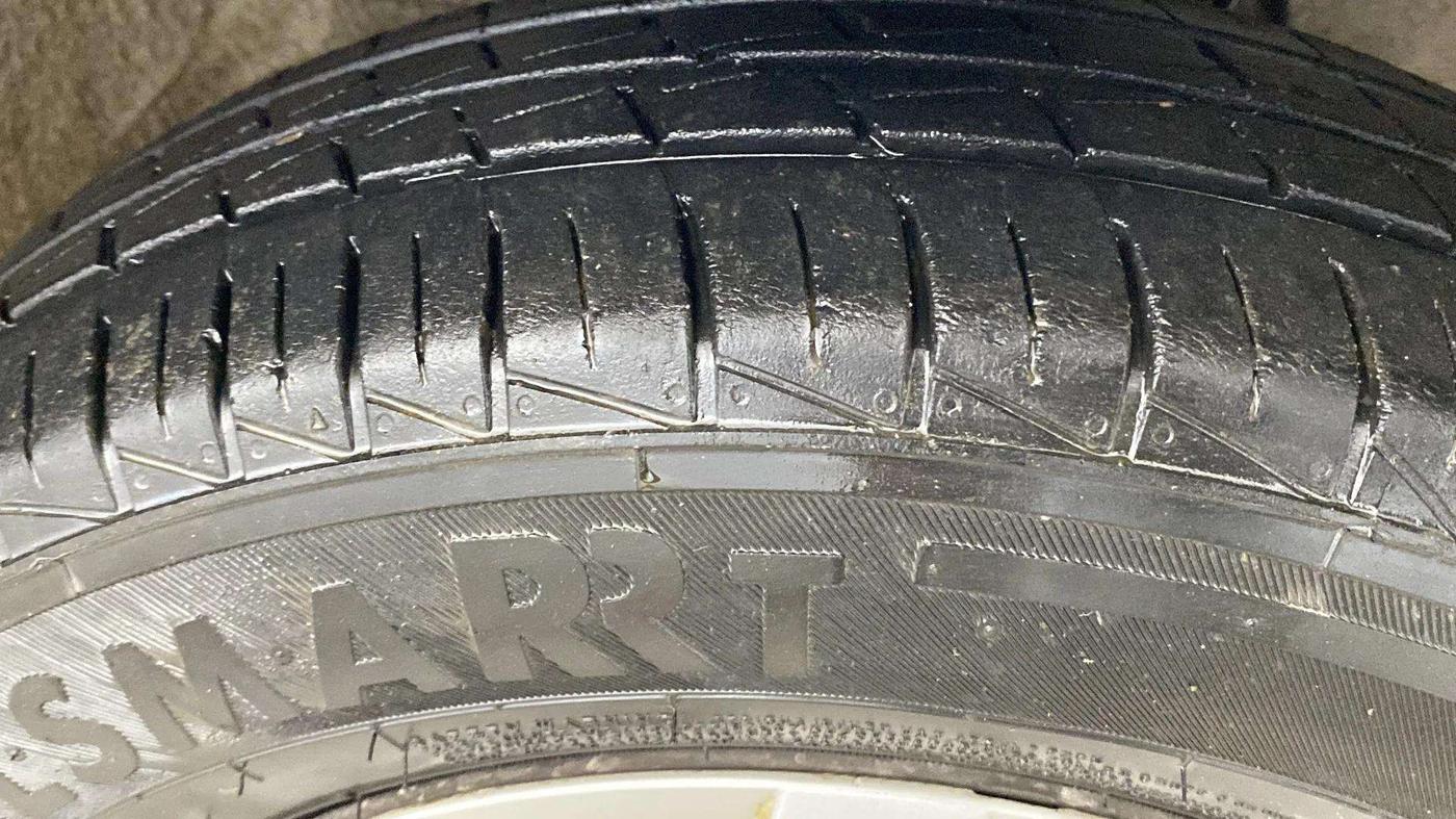 2022 Maruti Alto LXI O, Petrol, Manual, 21,377 km, Left Rear Tyre Tread