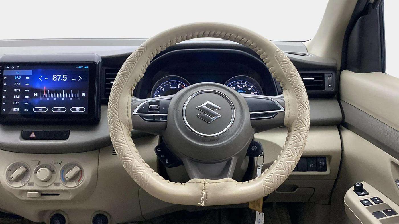 2019 Maruti Ertiga VXI SHVS, Petrol, Manual, 49,567 km, Steering Wheel Close Up