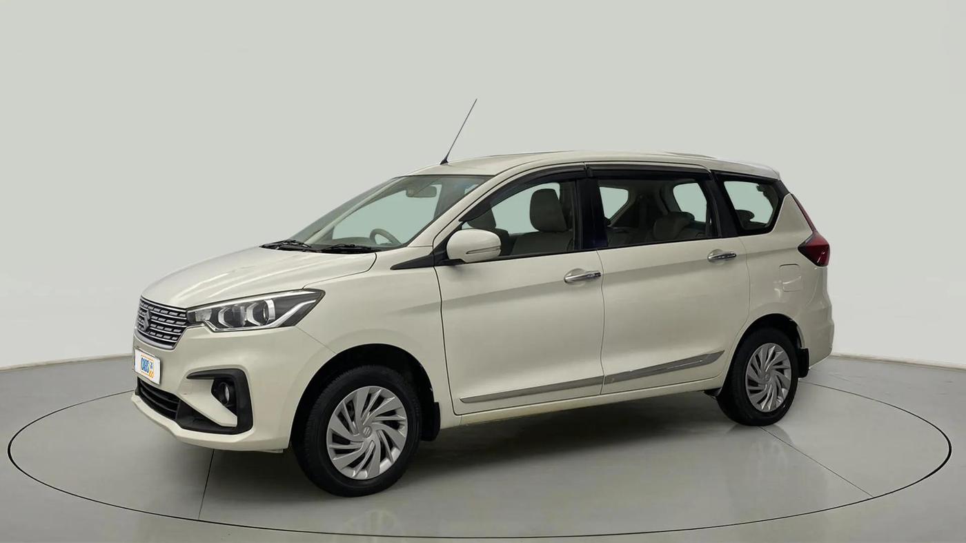 2019 Maruti Ertiga VXI SHVS, Petrol, Manual, 49,567 km, Left Front Diagonal